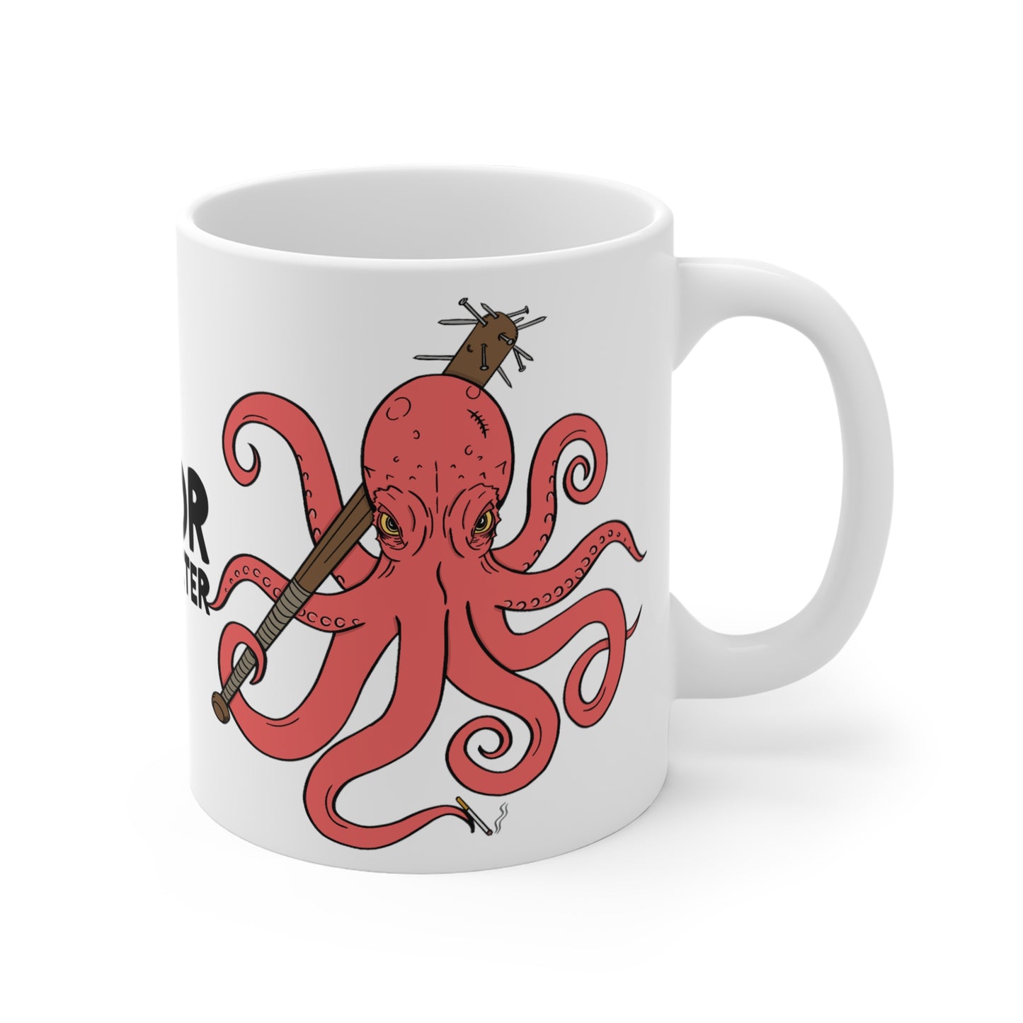 Badass Octopus 11oz Coffee Mug