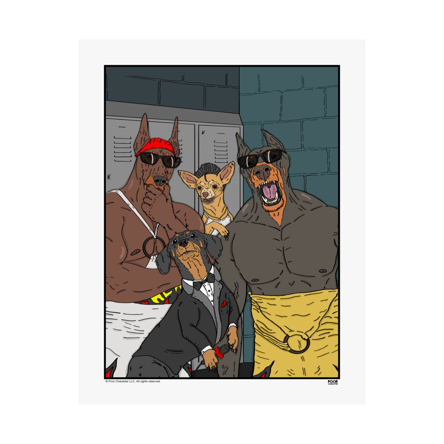 Harlem Hounds Print