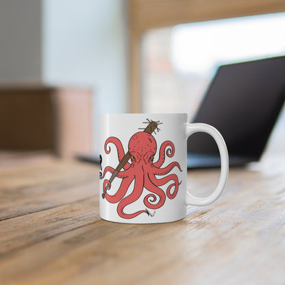 Badass Octopus 11oz Coffee Mug