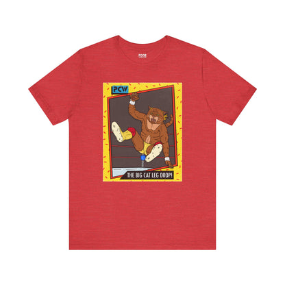 Big Cat Vintage Card T-Shirt