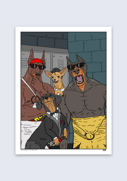 Harlem Hounds Print