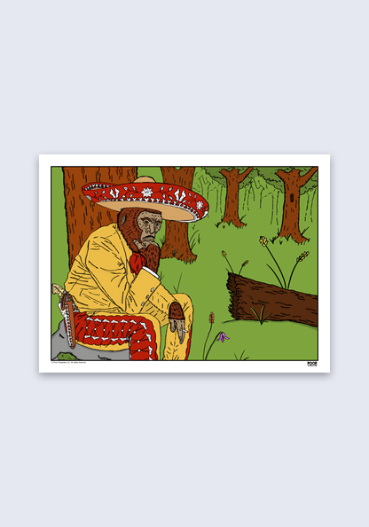 El Sasquatchino Print