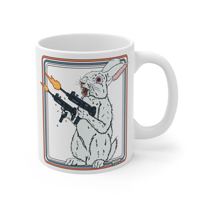 Blastin' Bunny 11oz Coffee Mug