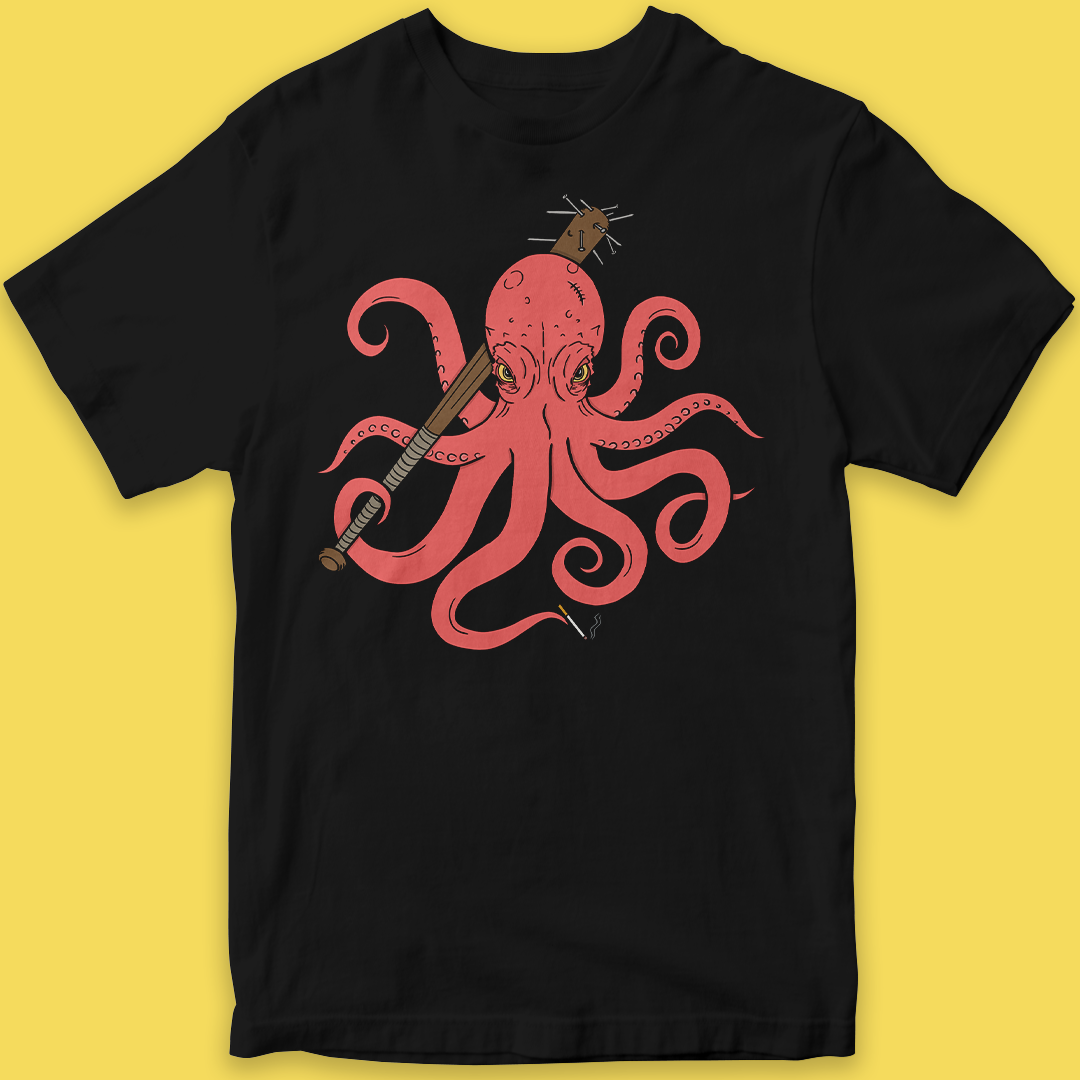 Badass Octopus T-Shirt