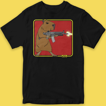 Capybara Commando T-Shirt