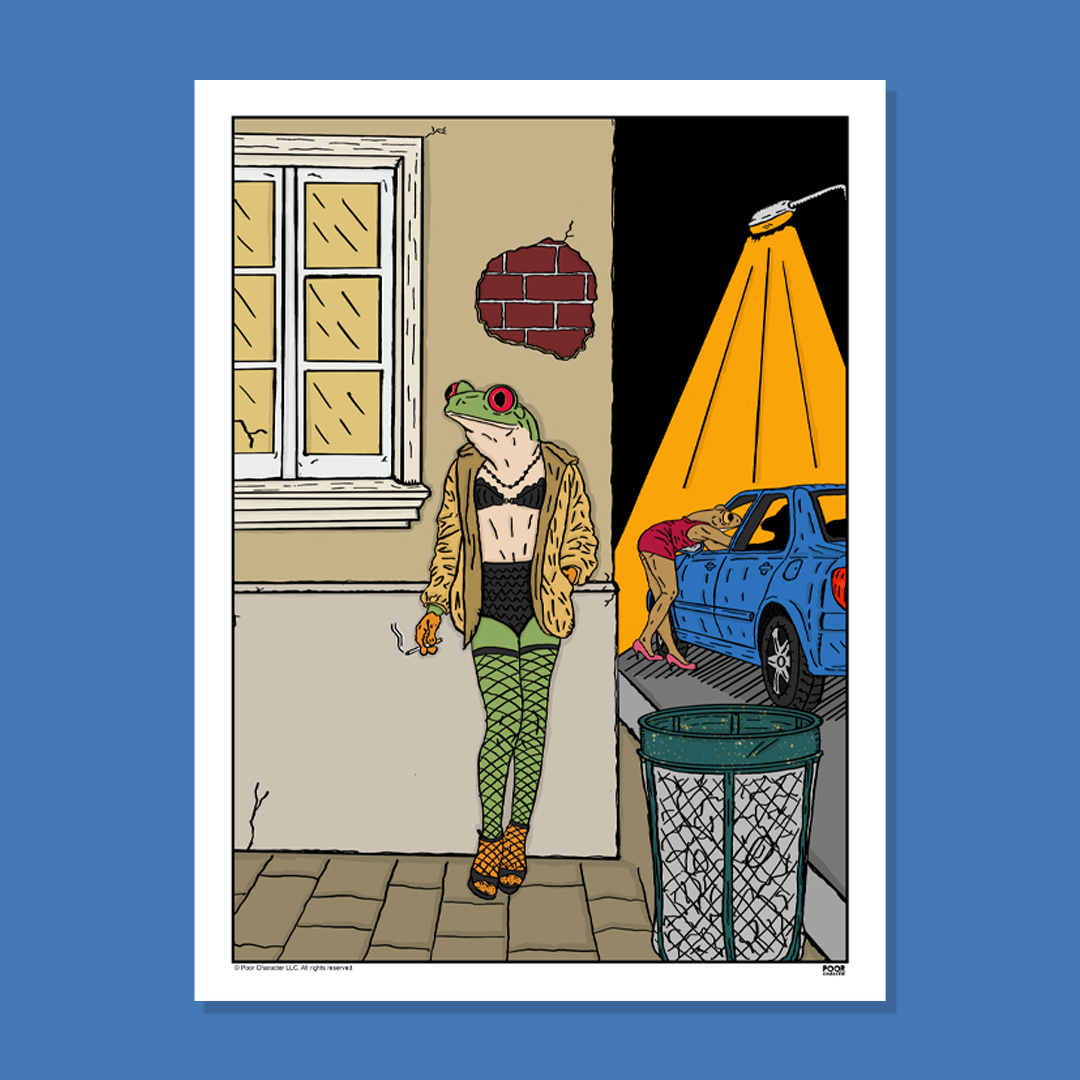FROGSTITUTE PRINT