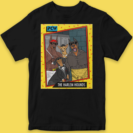 Harlem Hounds Vintage Card T-Shirt