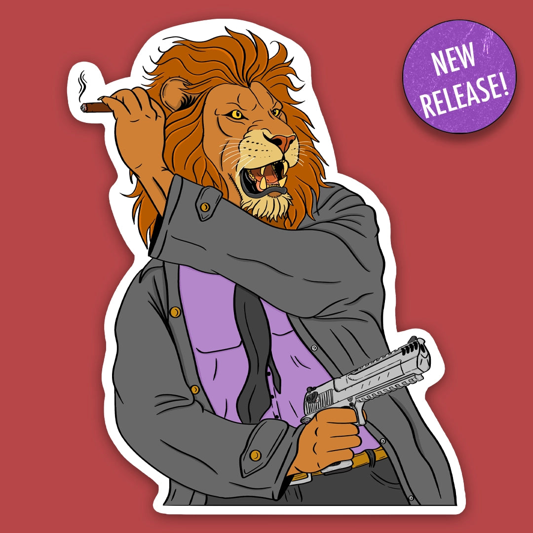 THE IRON KING STICKER