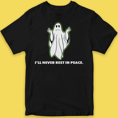 Middle Finger Ghost T-Shirt