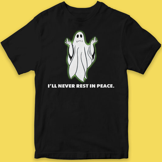 Middle Finger Ghost T-Shirt