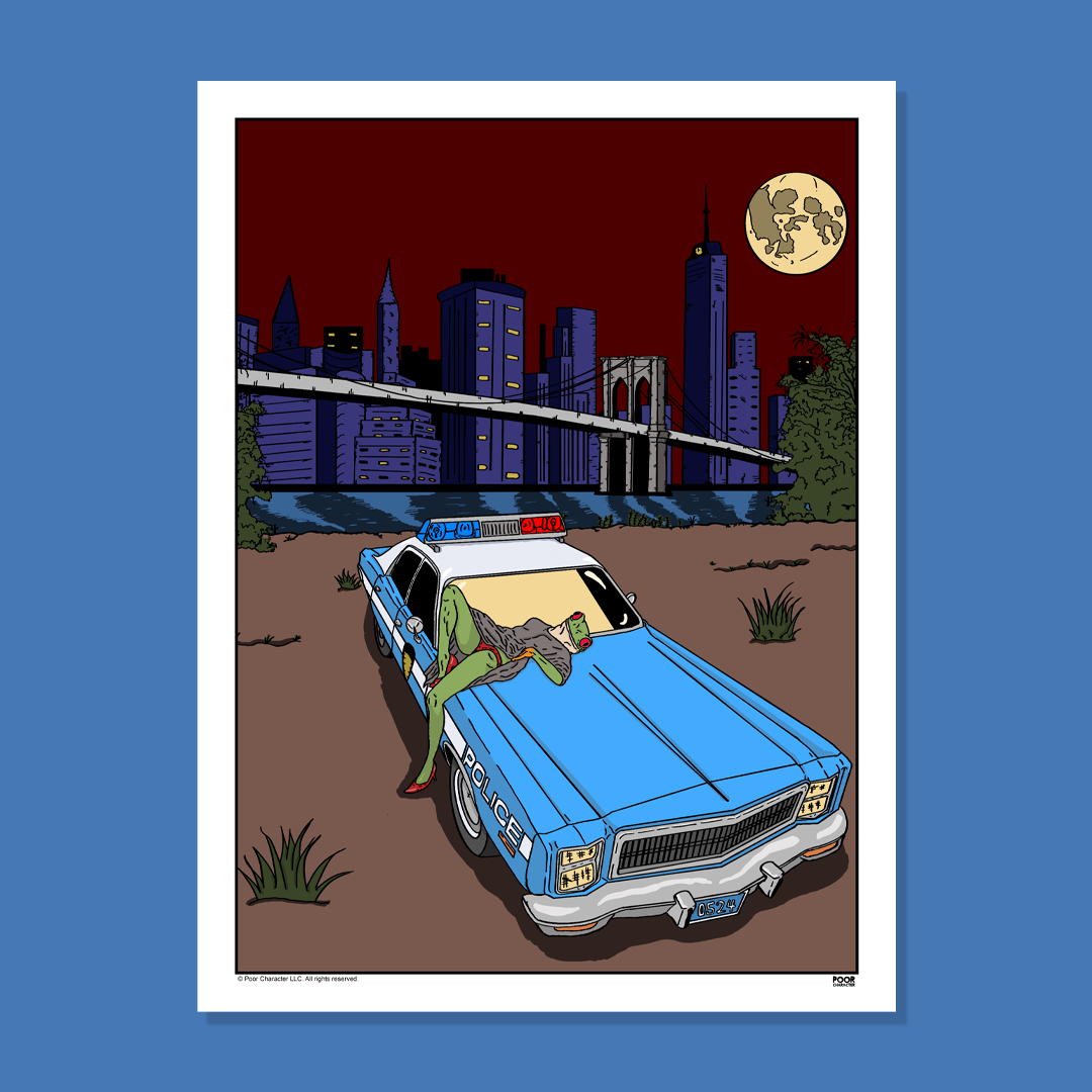 MOONLIGHT FROGSTITUTE PRINT