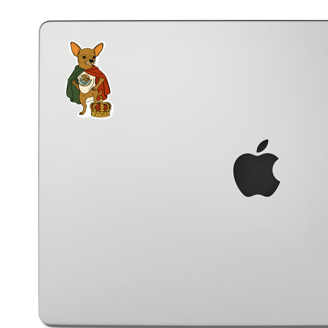 NO KINGS CHIHUAHUA STICKER