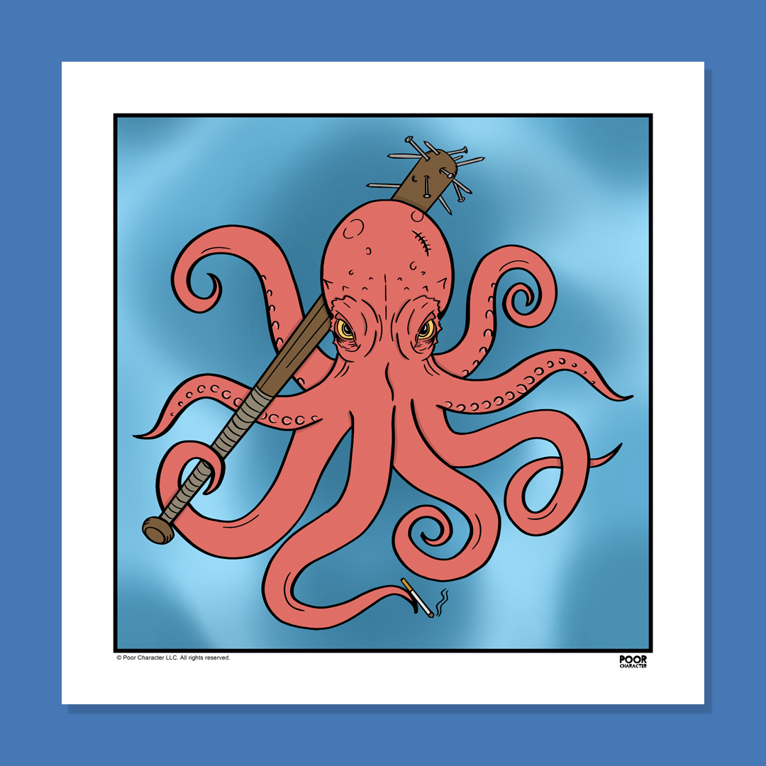 OUTLAW OCTOPUS PRINT