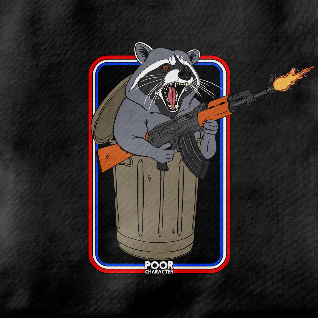 RACCOON RAMPAGE T-SHIRT