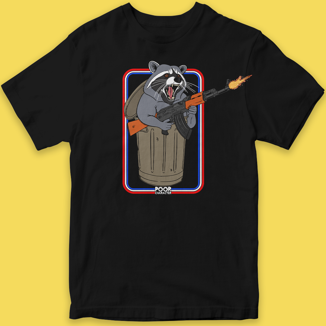 RACCOON RAMPAGE T-SHIRT