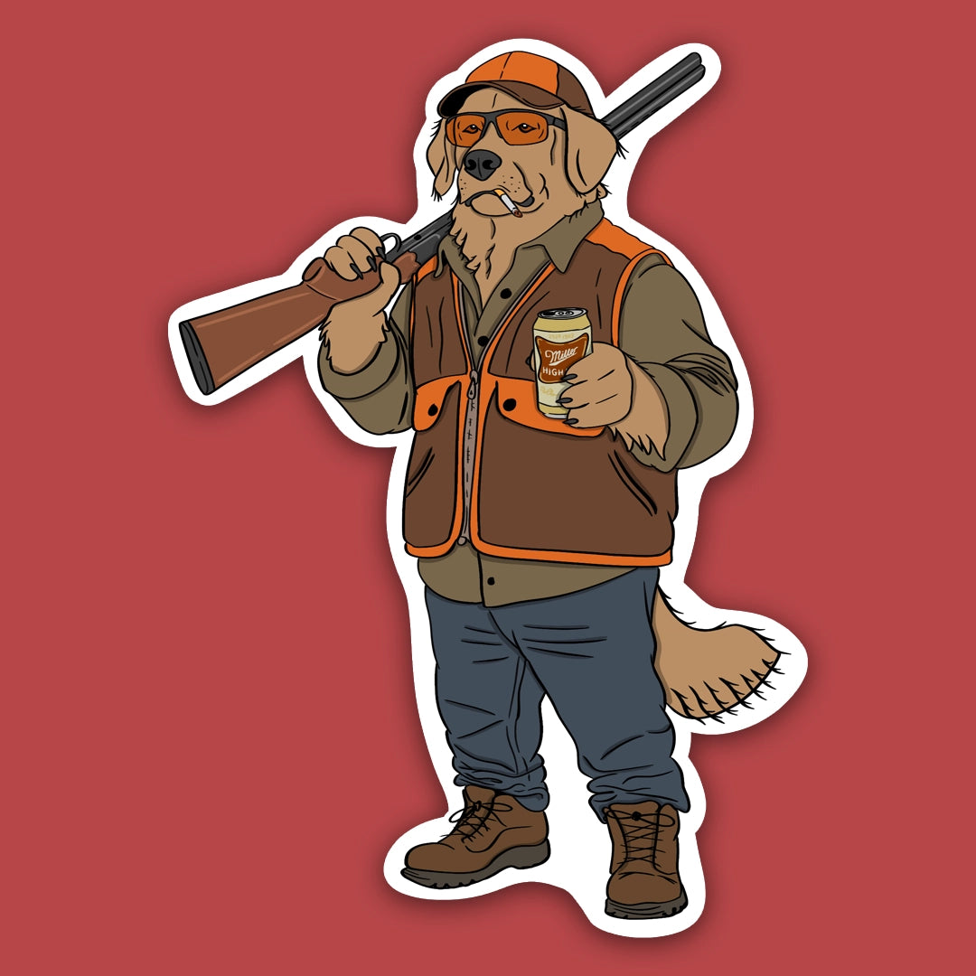 REDNECK RETRIEVER STICKER