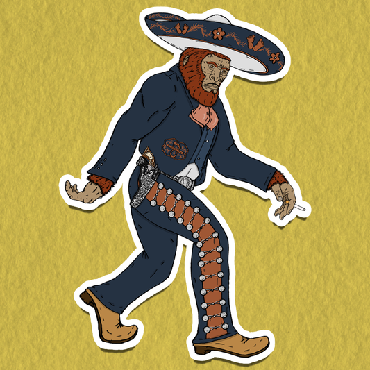 El Sasquatchino Sticker