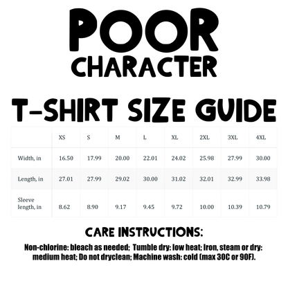 Poor Character Logo T-Shirt