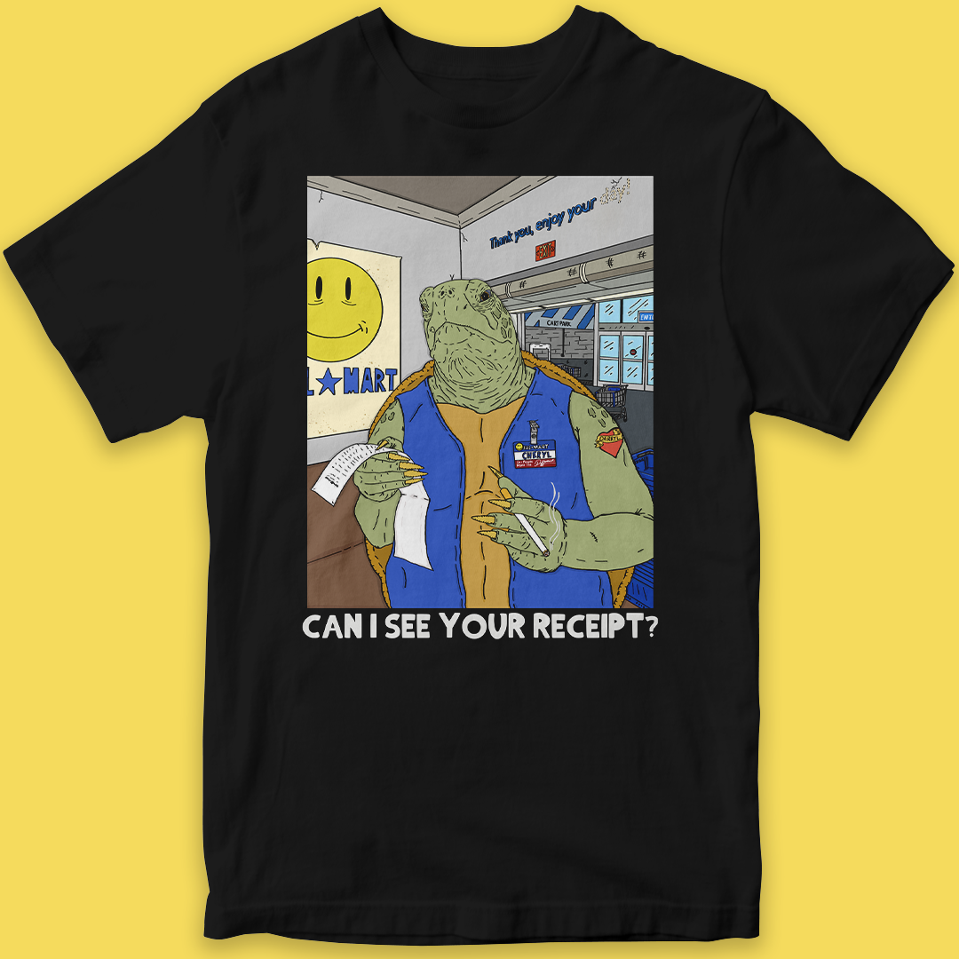 WALLY WORLD TURTLE T-SHIRT