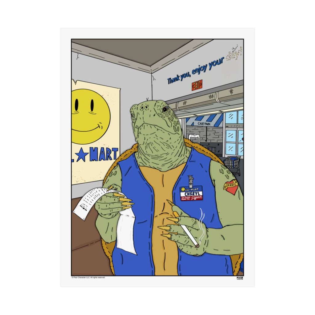 WALLY WORLD TURTLE PRINT